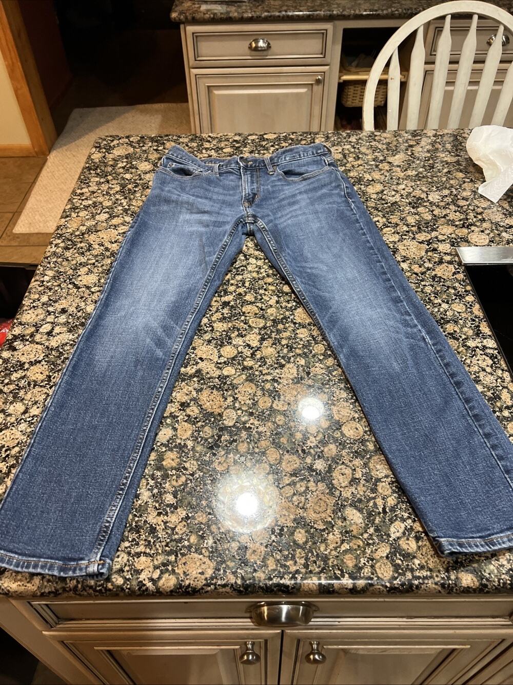 Old Navy Mens Slim Built In Flex Built In Tough Jeans Blue Size 31x30